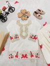 Oc 245 Pure Heavy Natural Crep Kids Girls Wear Wholesale Market In Surat